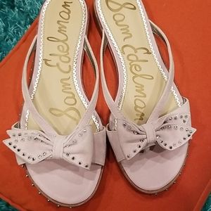 Sam Edelman Pink thong sandles
